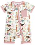 Shortie Romper - Mermaids