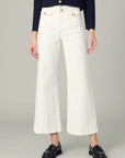 Ellia Wide Leg Ankle - Milk