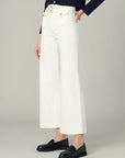 Ellia Wide Leg Ankle - Milk