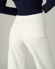 Ellia Wide Leg Ankle - Milk