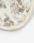 Contour Burp Cloth - Country Toile
