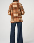 Double Breasted Peacoat - Nutmeg