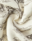 Contour Burp Cloth - Country Toile