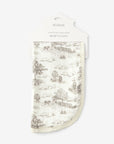 Contour Burp Cloth - Country Toile