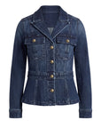 Peplum Denim Jacket - Strasbourg
