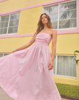 Clea Dress - Gloss Pink