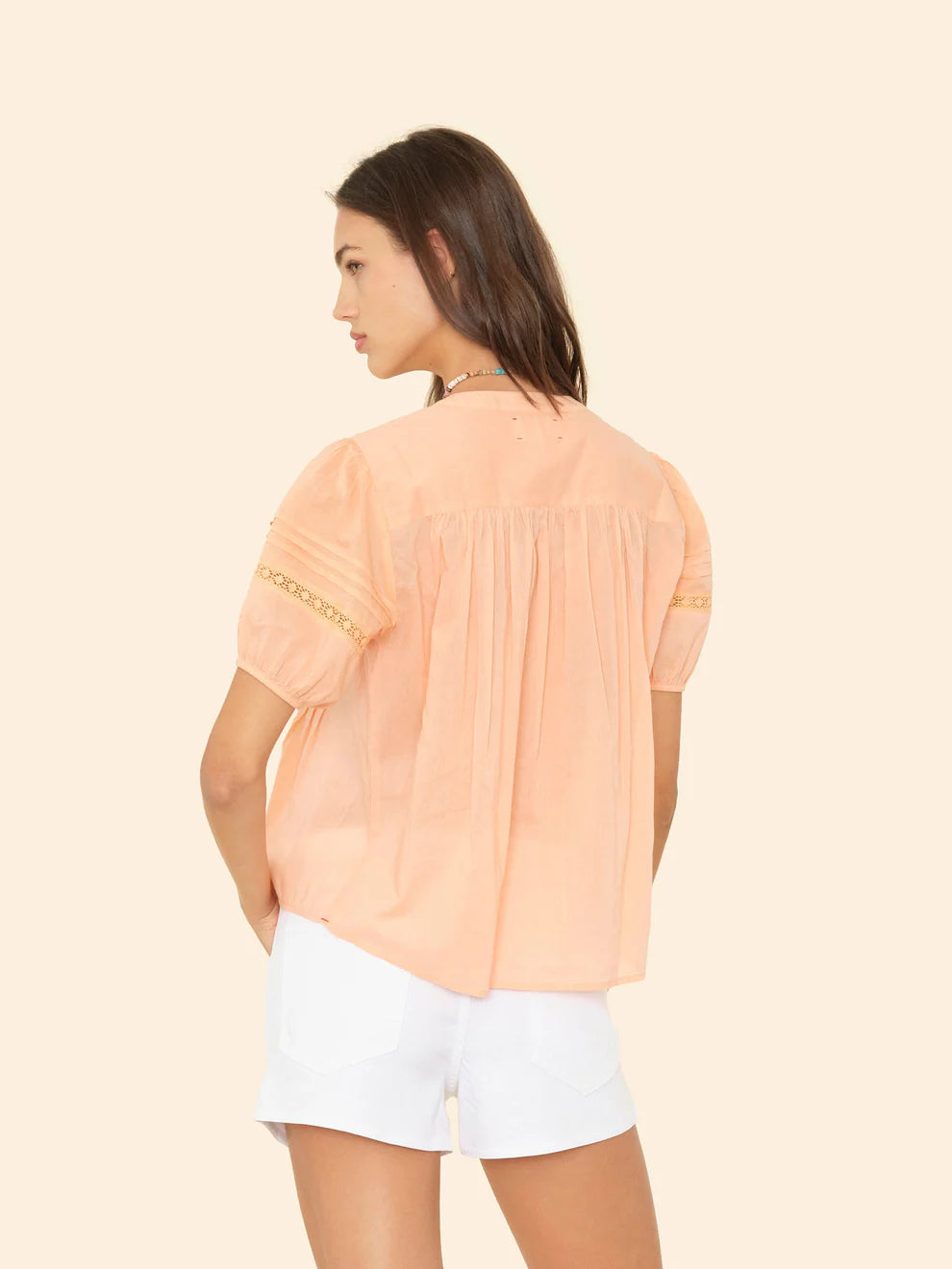 Claudia Shirt - Soft Peach