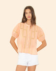 Claudia Shirt - Soft Peach
