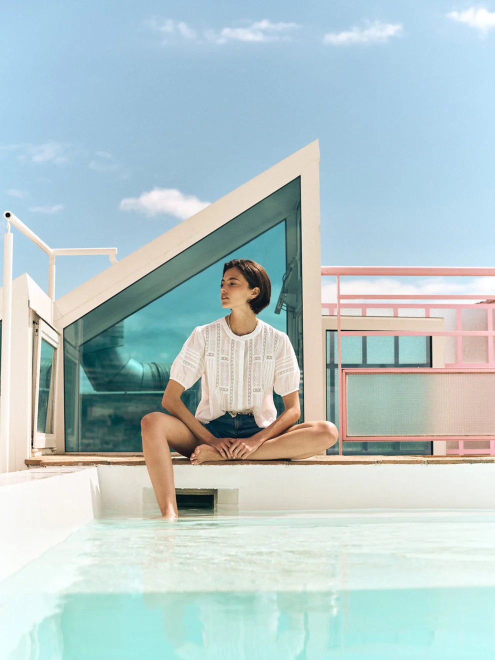 Claudia Shirt - White