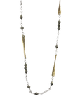 18" Lume Chain - Pyrite