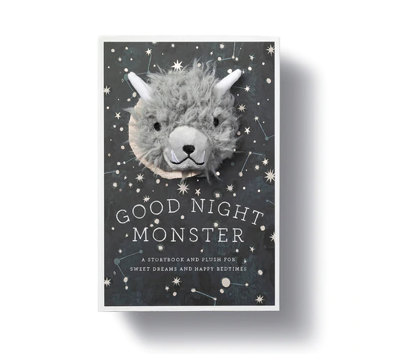 bedtime monsters Good Night Monster Gift Set – Terra Cotta Savannah