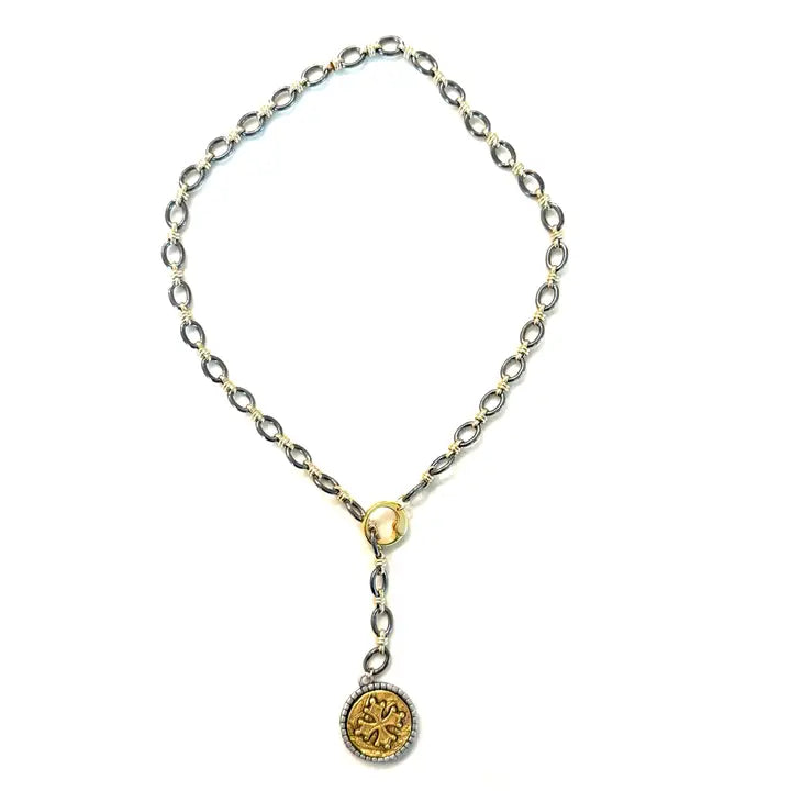 Drop Coin Necklace