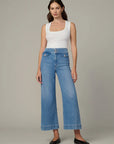 Ellia Wide Leg Ankle Jeans
