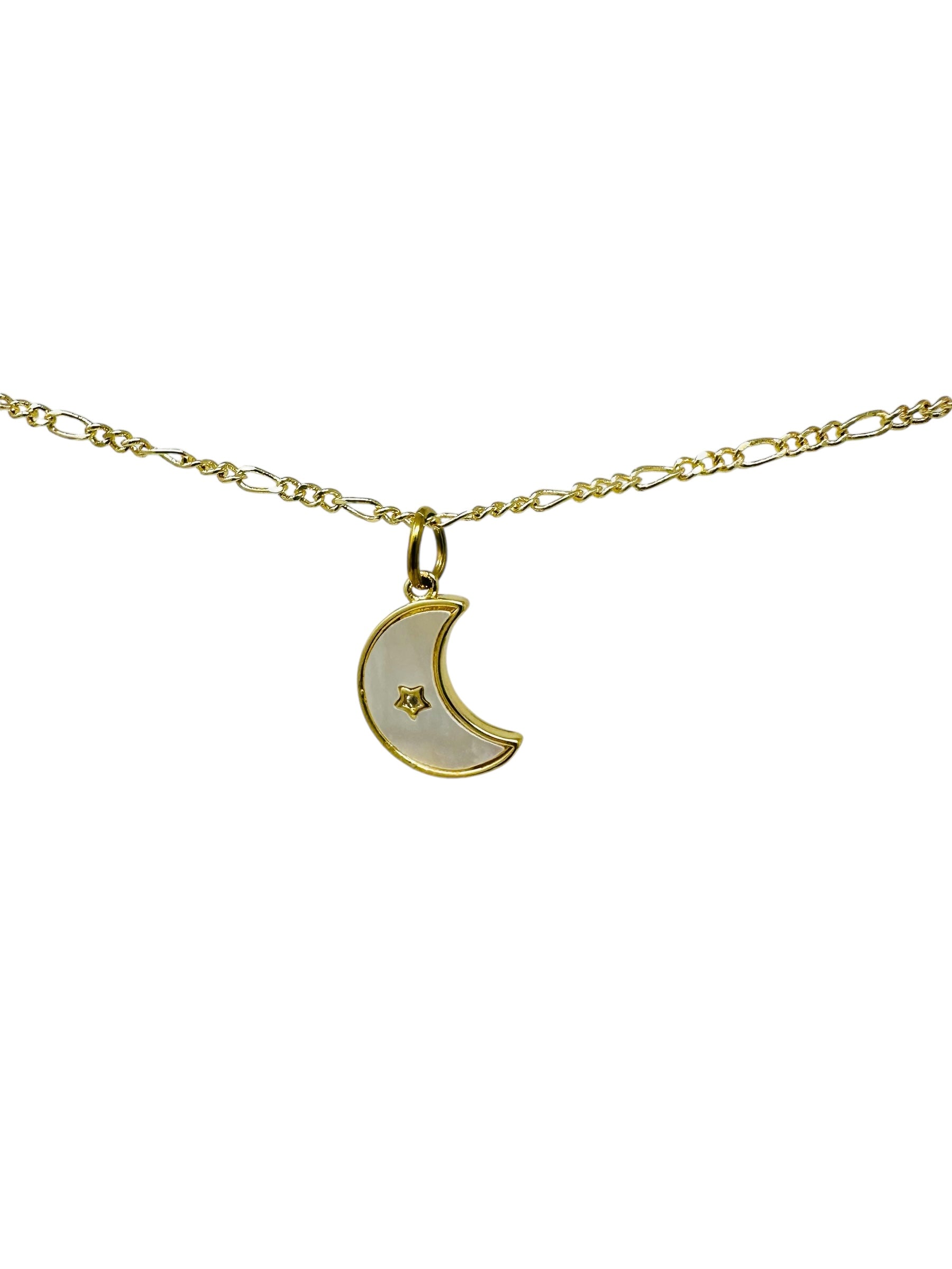 TCP Moon &amp; Star Mother of Pearl Charm