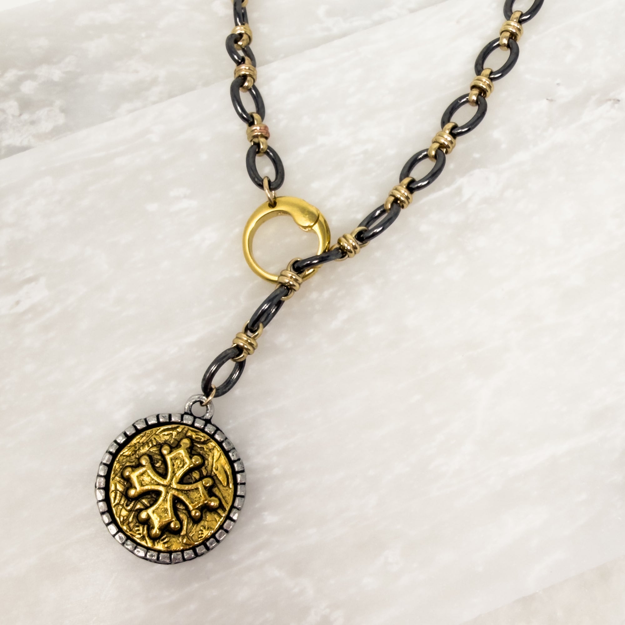 Drop Coin Necklace