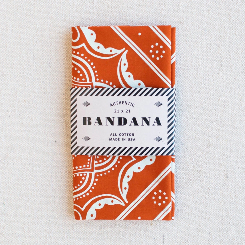 Western Bandana - Orange