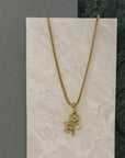 Figgy Flower Stem Charm