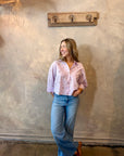 Carroll Top - Pink Parrot
