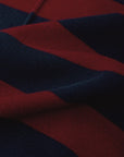 Colette Crew Neck Boxy Tee - Cherry & Blue