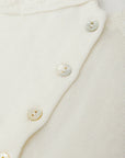 Coco Peter Pan Collar Cardigan - Chalk
