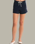 Kaia Cotton Short - Dark Blue