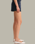 Kaia Cotton Short - Dark Blue