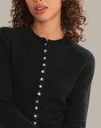 Calloway High Neck Cardi - Black