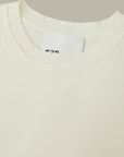 Colette Crew Neck Boxy Tee - Chalk