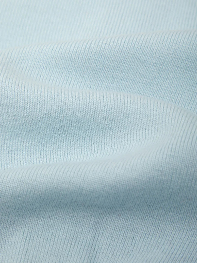 Millicent Placket Pullover - Sky