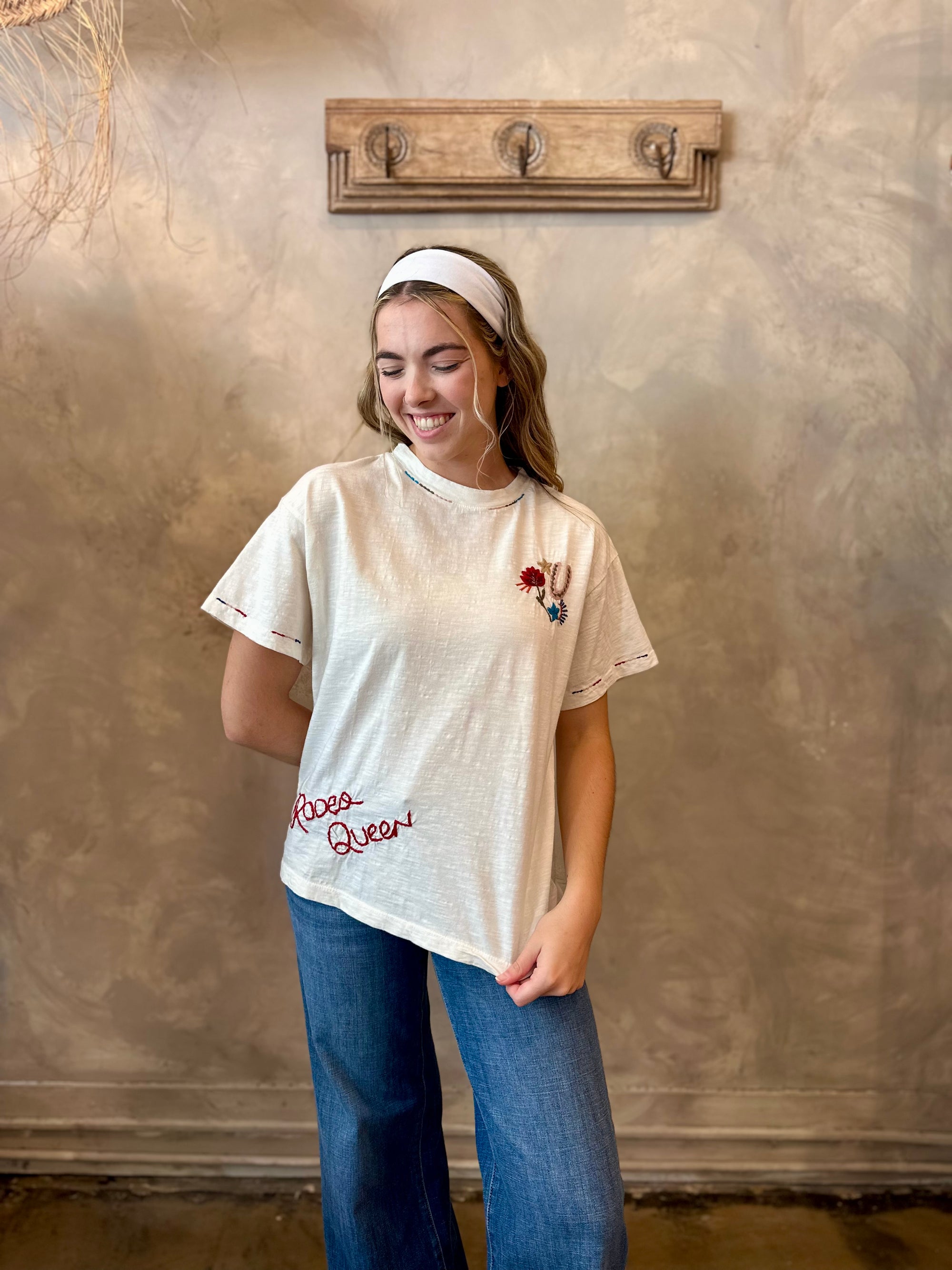 Dolly Rodeo Top - Ivory