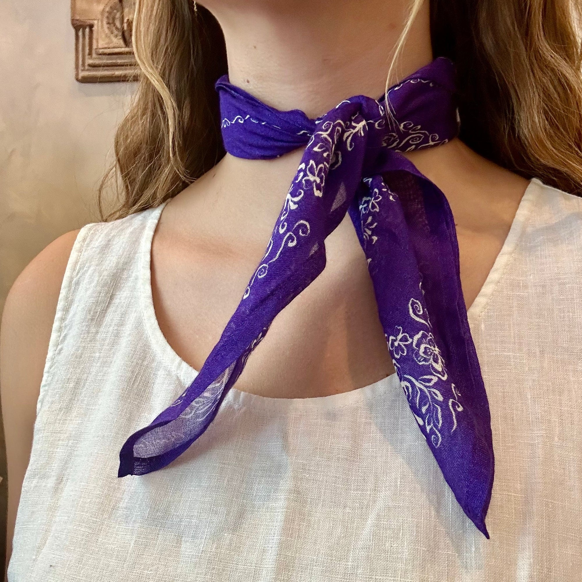 Print Bandana - Viking Purple