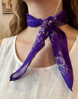 Print Bandana - Viking Purple