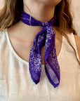 Print Bandana - Viking Purple