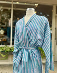 Camelia Blue Robe