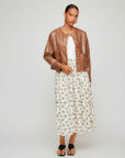 Rhea Smocked Waist Skirt