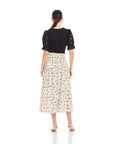 Rhea Smocked Waist Skirt