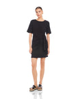 Diana Side Knot Dress - Black