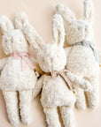 Pink Velvet Bow Bunny