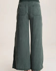 Pheodora Embroidered Pant - Silken Pine