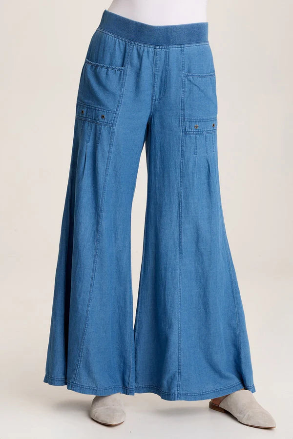 Florentine Wide Leg - Etiolate