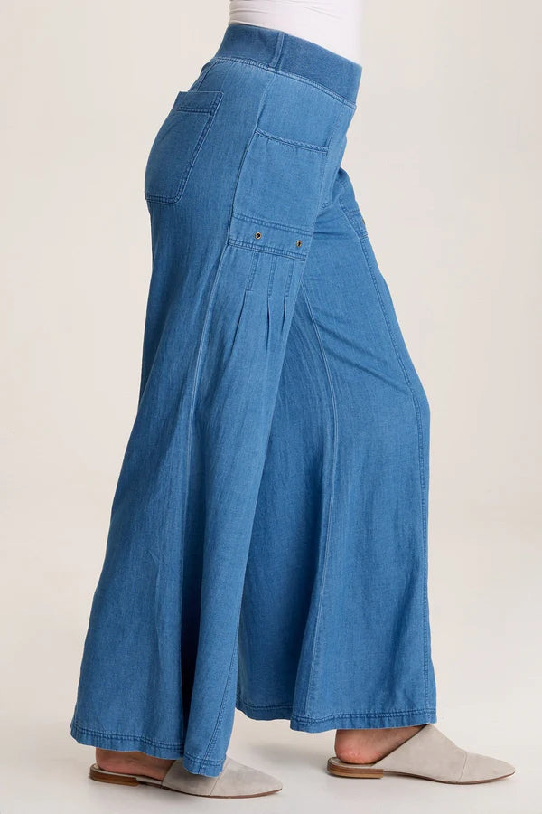 Florentine Wide Leg - Etiolate