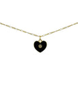 TCP Black Heart Charm