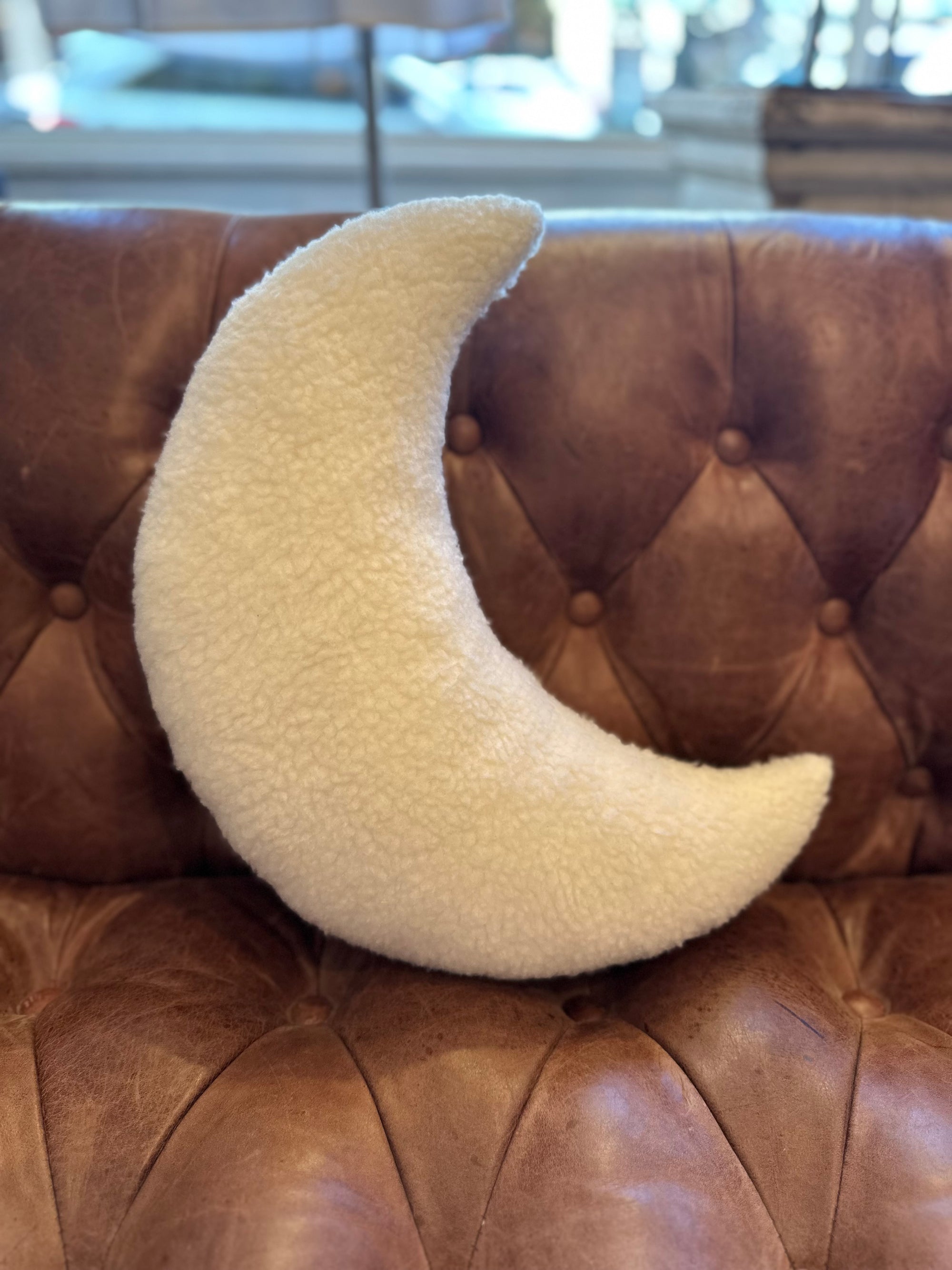 Moon Pillow - Ivory