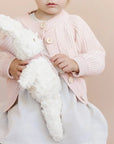 Pink Velvet Bow Bunny
