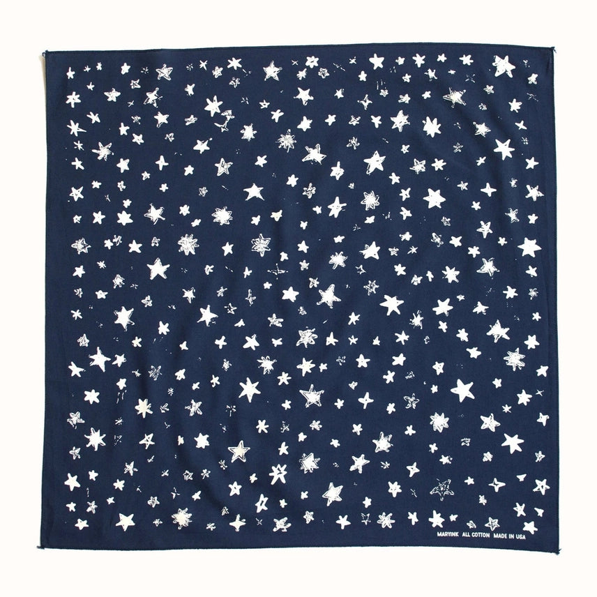 Star Field Bandana - Navy