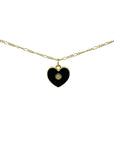 TCP Black Heart Charm