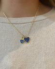 TCP Blue Heart Lock Charm