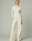 Palmer Turtleneck Sweater - Milk