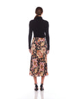 Mia Bias Midi Skirt - Print