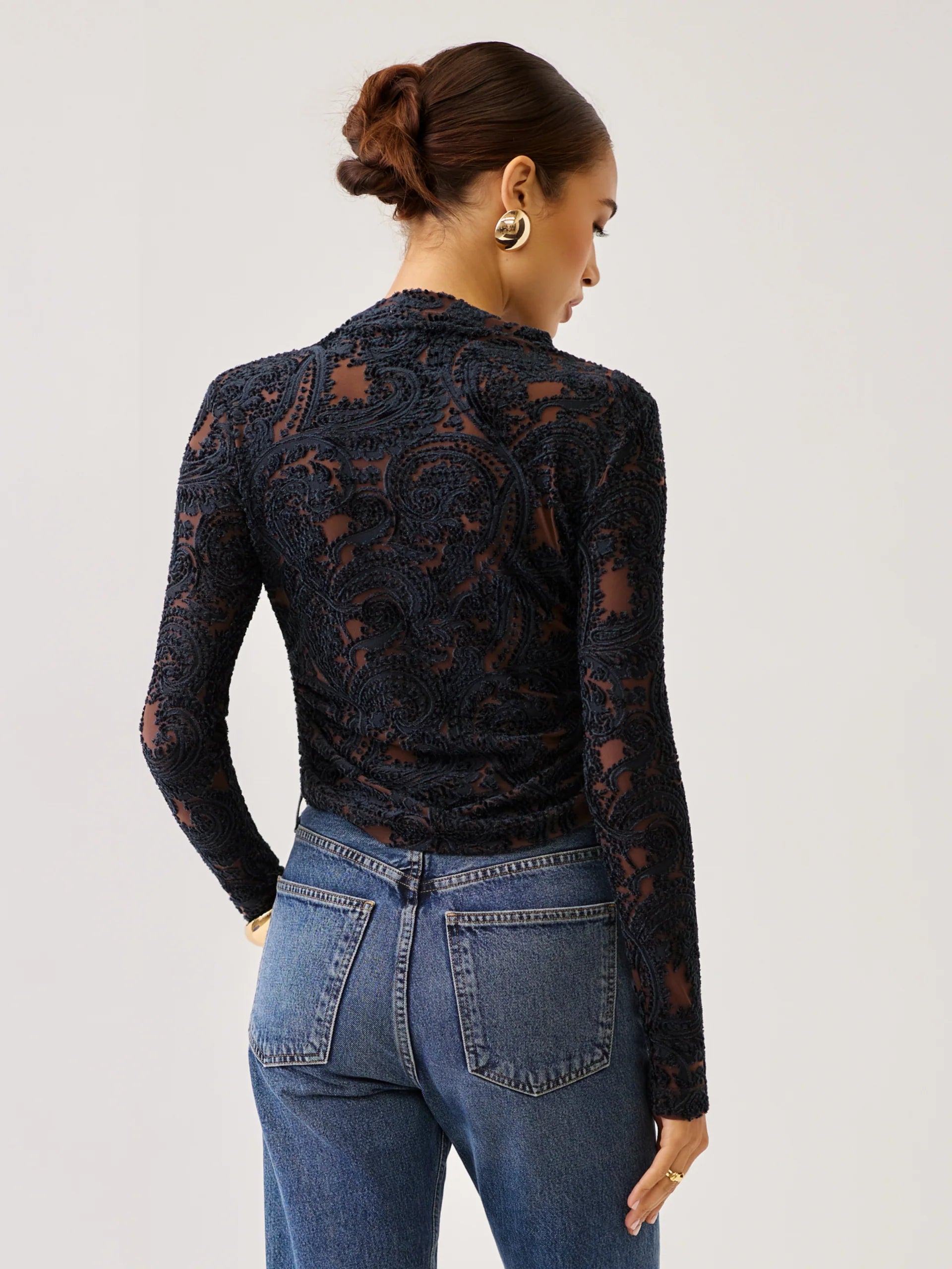 Khami Shirred Top